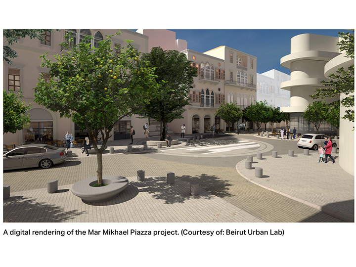digital rendering of the renovated plaza 